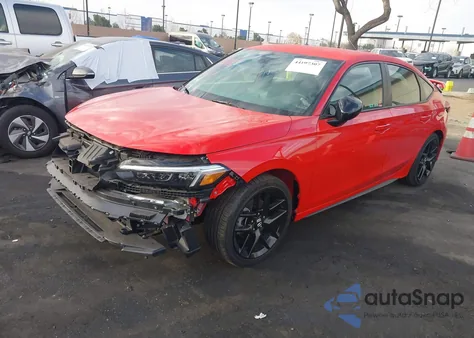 2024 Honda Civic Sport из США, поврежденный, VIN 19XFL2H81RE016123